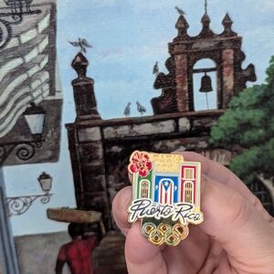 2024 Paris 33rd Summer Olympic Games Puerto Rico NOC Team Rare Ltd Edn ADT pin